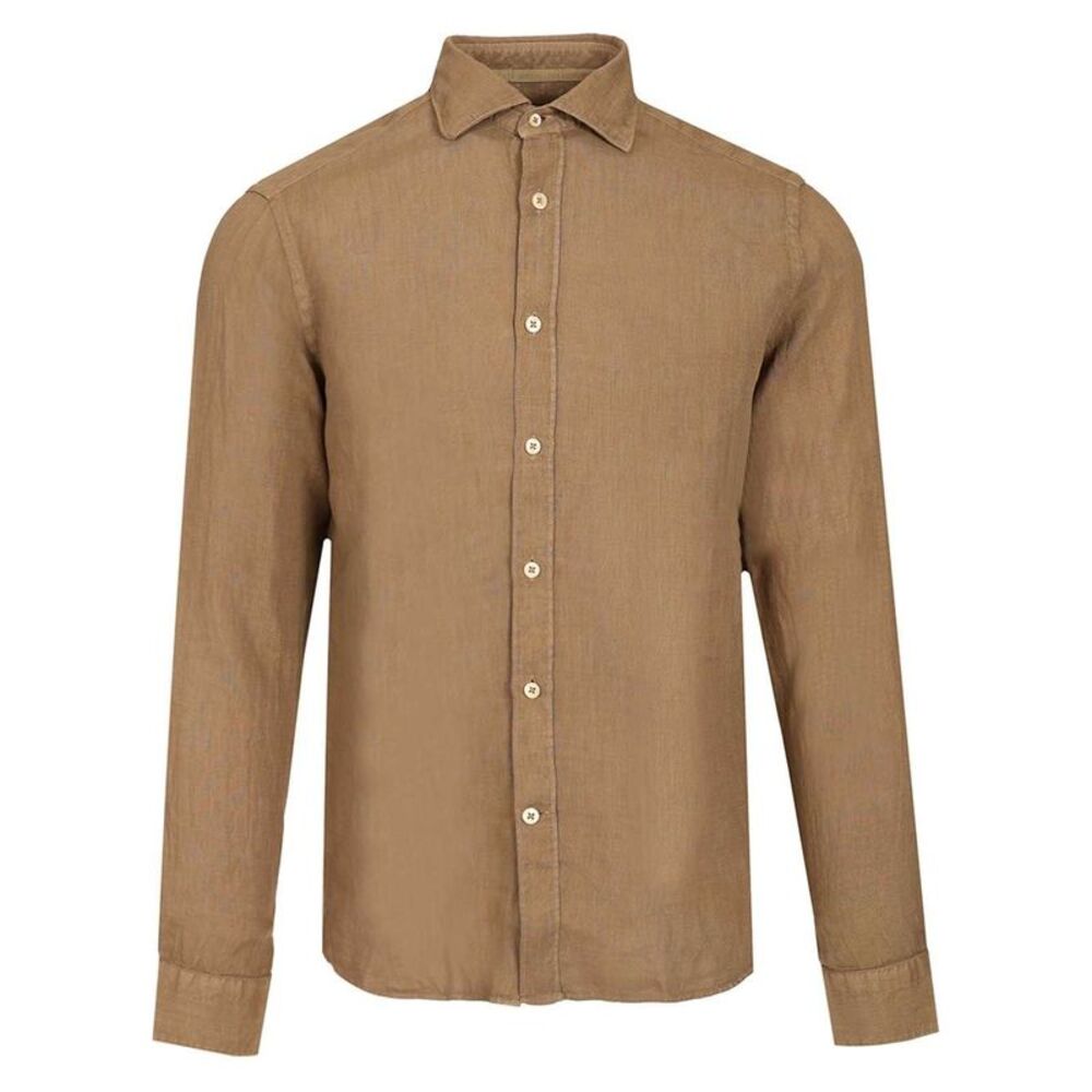 Al Duca D'aosta Men Linen Shirt